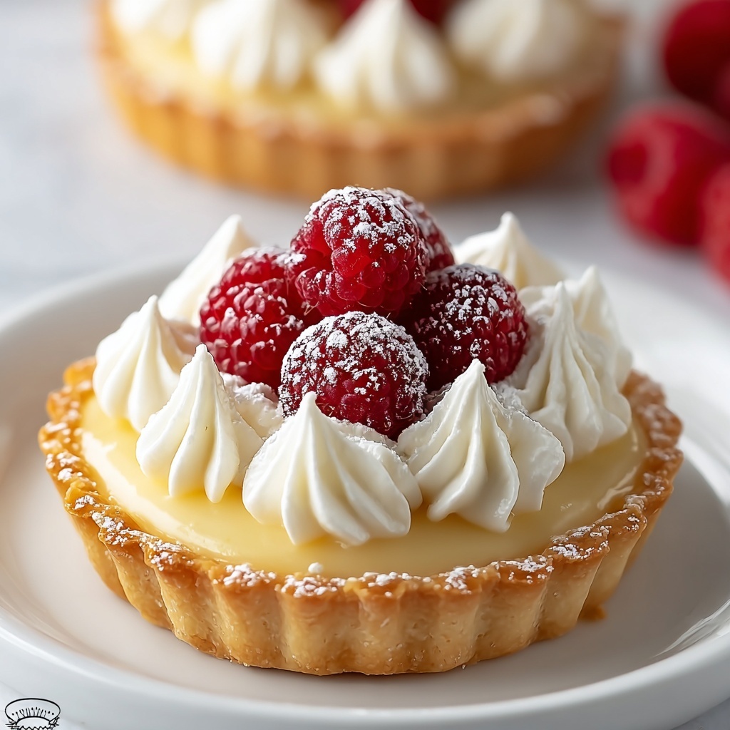 Rich White Chocolate Mousse Tart Recipe - Recipe Image