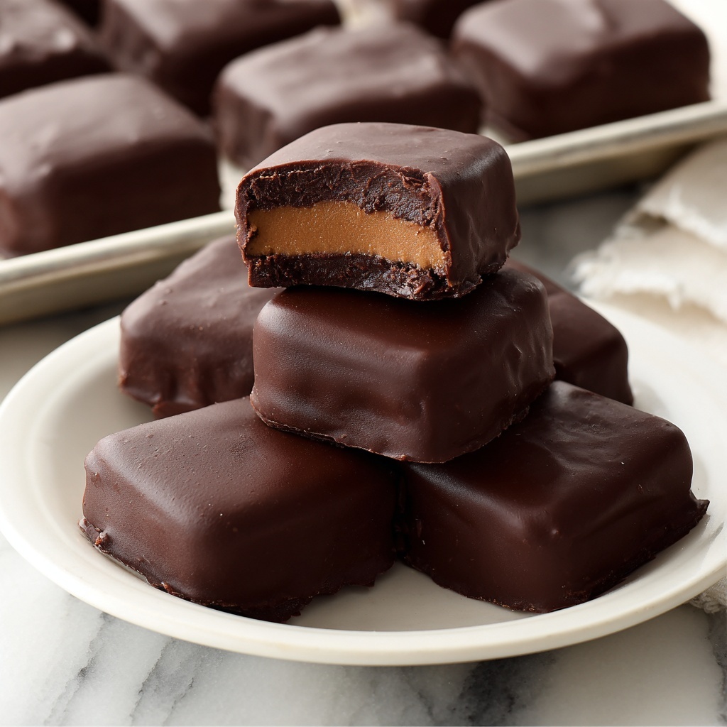 Chocolate Peanut Butter Candies Recipe - Recipe Image