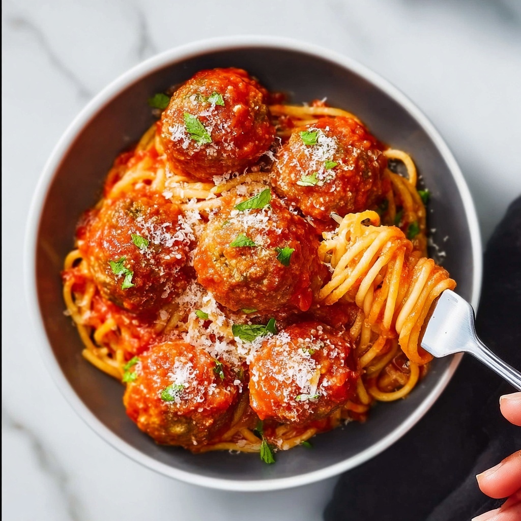 Instant Pot Whole Wheat Spaghetti with Turkey Meatballs Recipe - Recipe Image