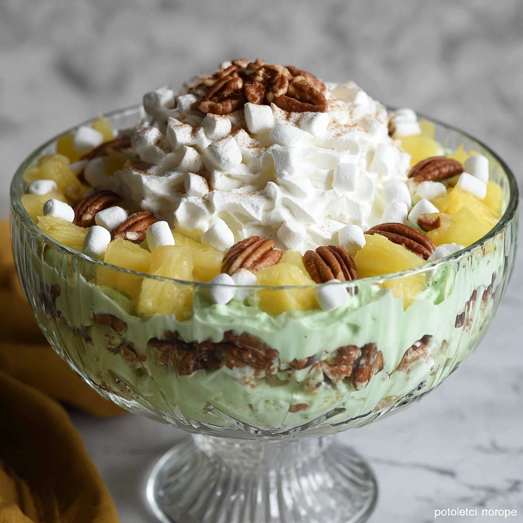 Easy Watergate Salad Recipe - Recipe Image
