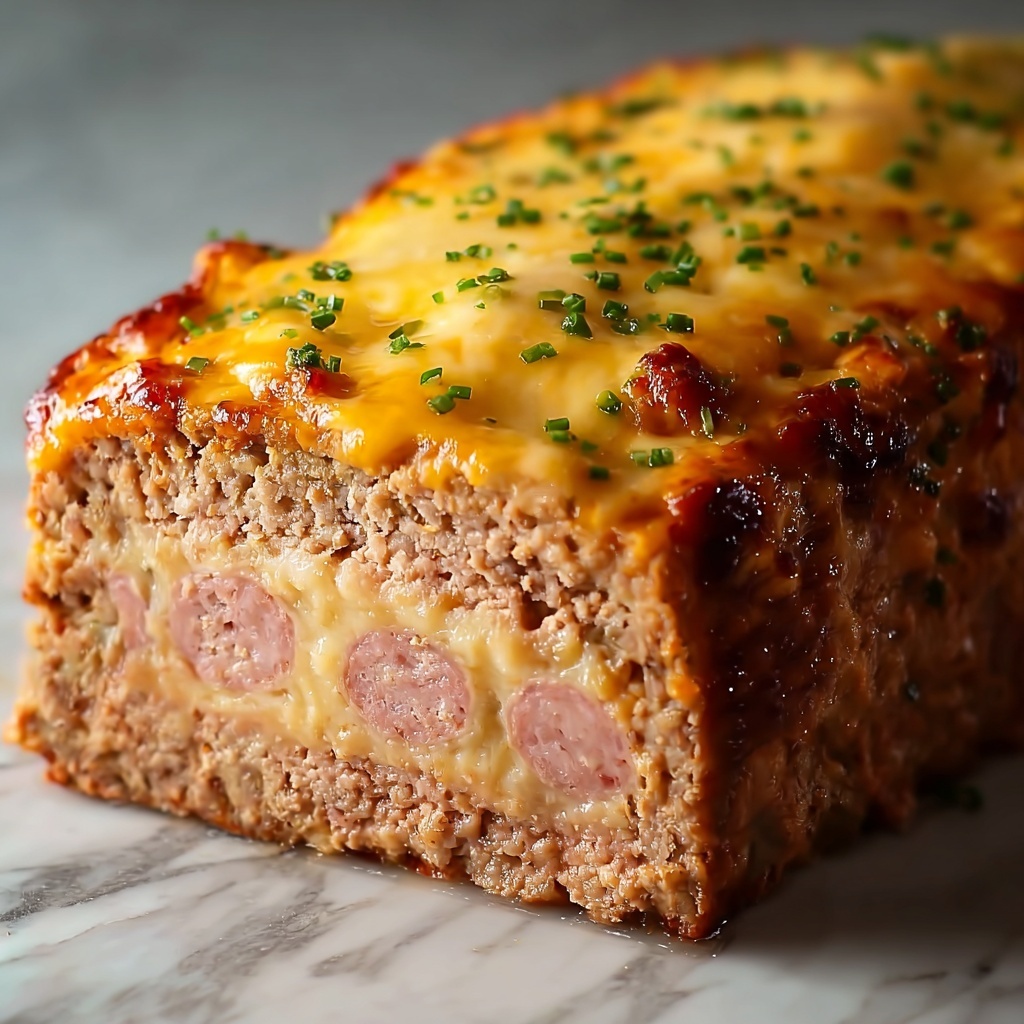 Low Carb Chicken Cordon Bleu Meatloaf Recipe - Recipe Image