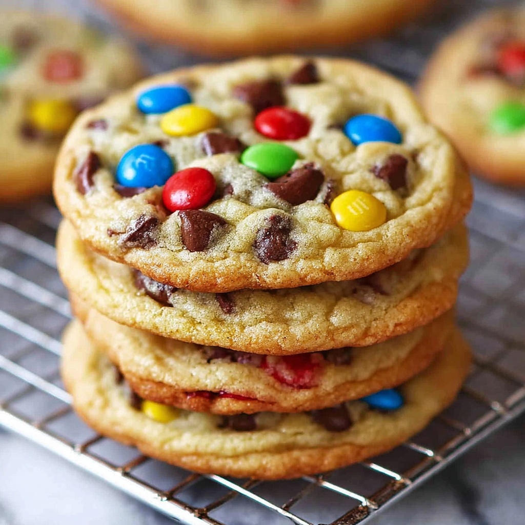 Mini M&M Cookies: The Ultimate Irresistible Treat Recipe - Recipe Image