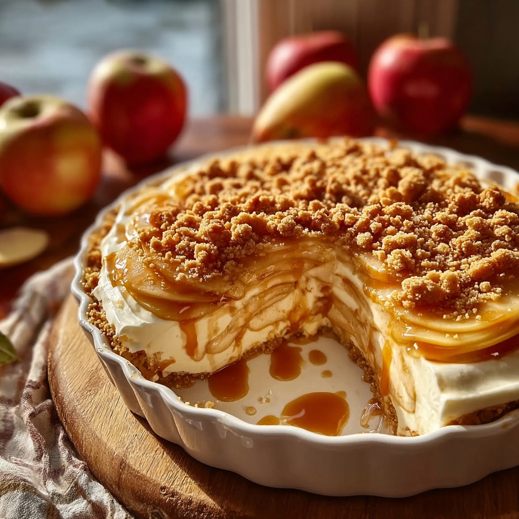 Caramel Apple Cheesecake Dip Recipe - Recipe Image