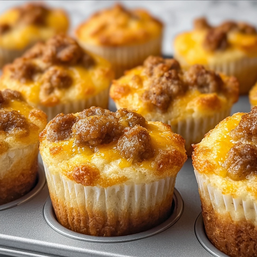 High-Protein Pancake Sausage Mini Muffins for Busy Mornings Recipe - Recipe Image