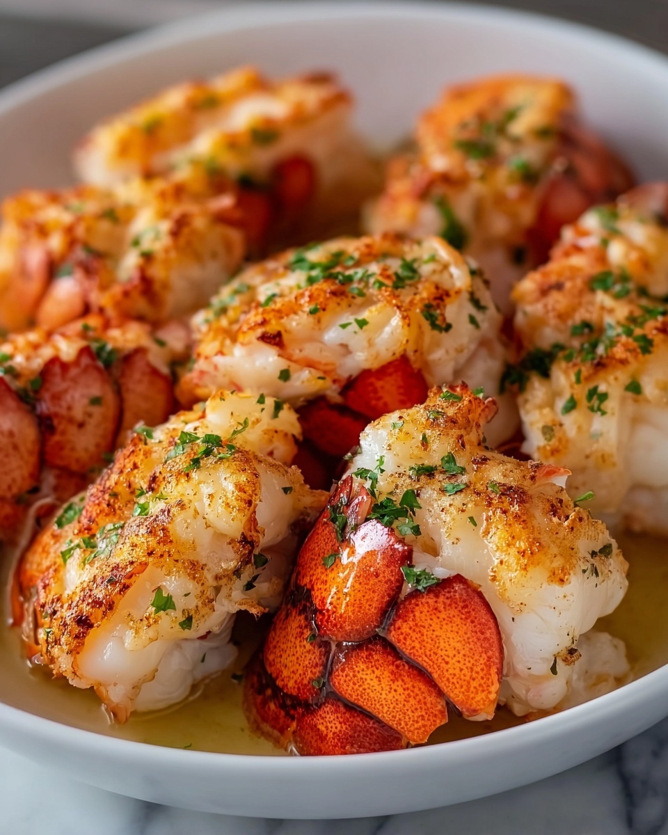 Crispy Lobster Bites with Garlic Butter Sauce Recipe - Recipe Image