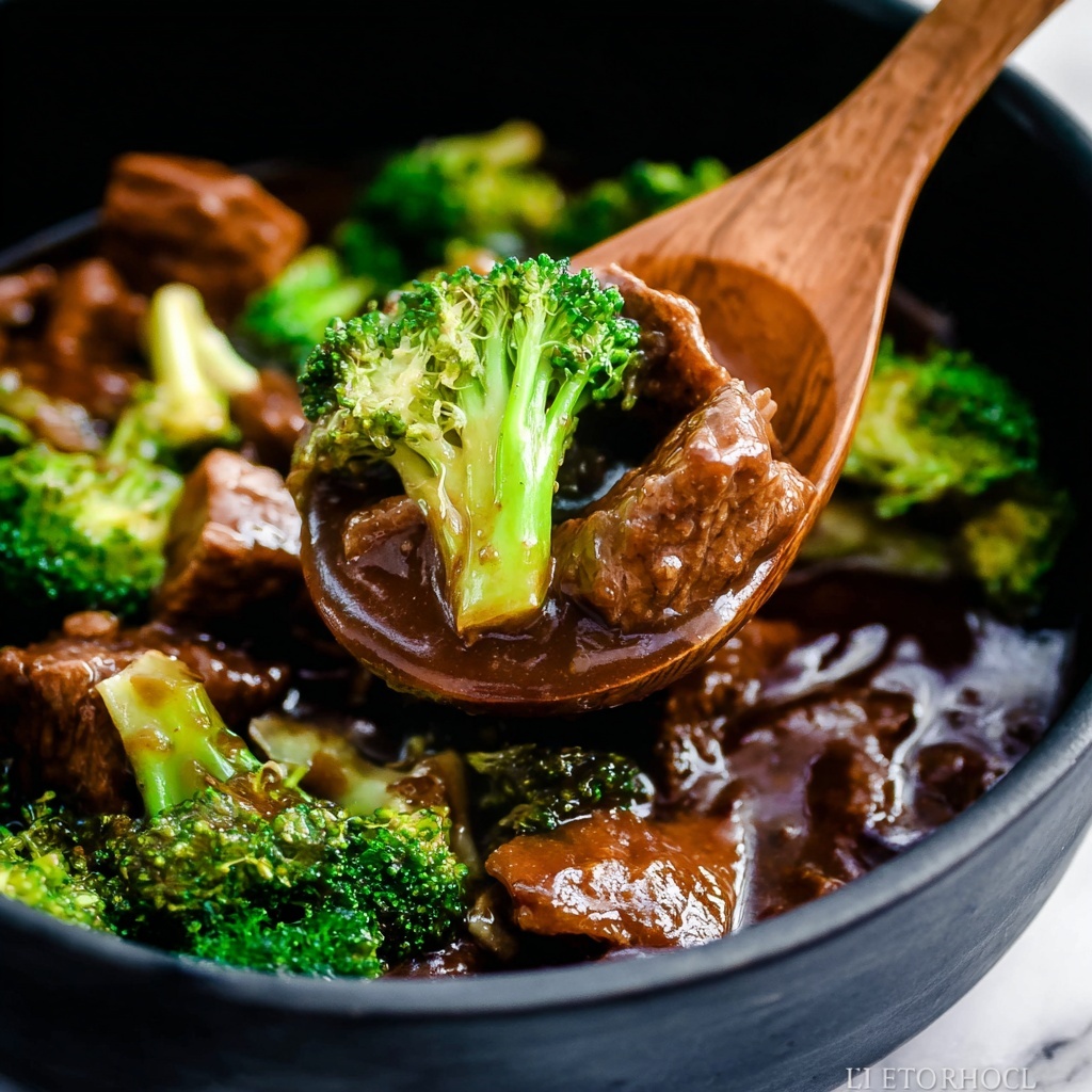 Crock Pot Beef and Broccoli Recipe - Recipe Image