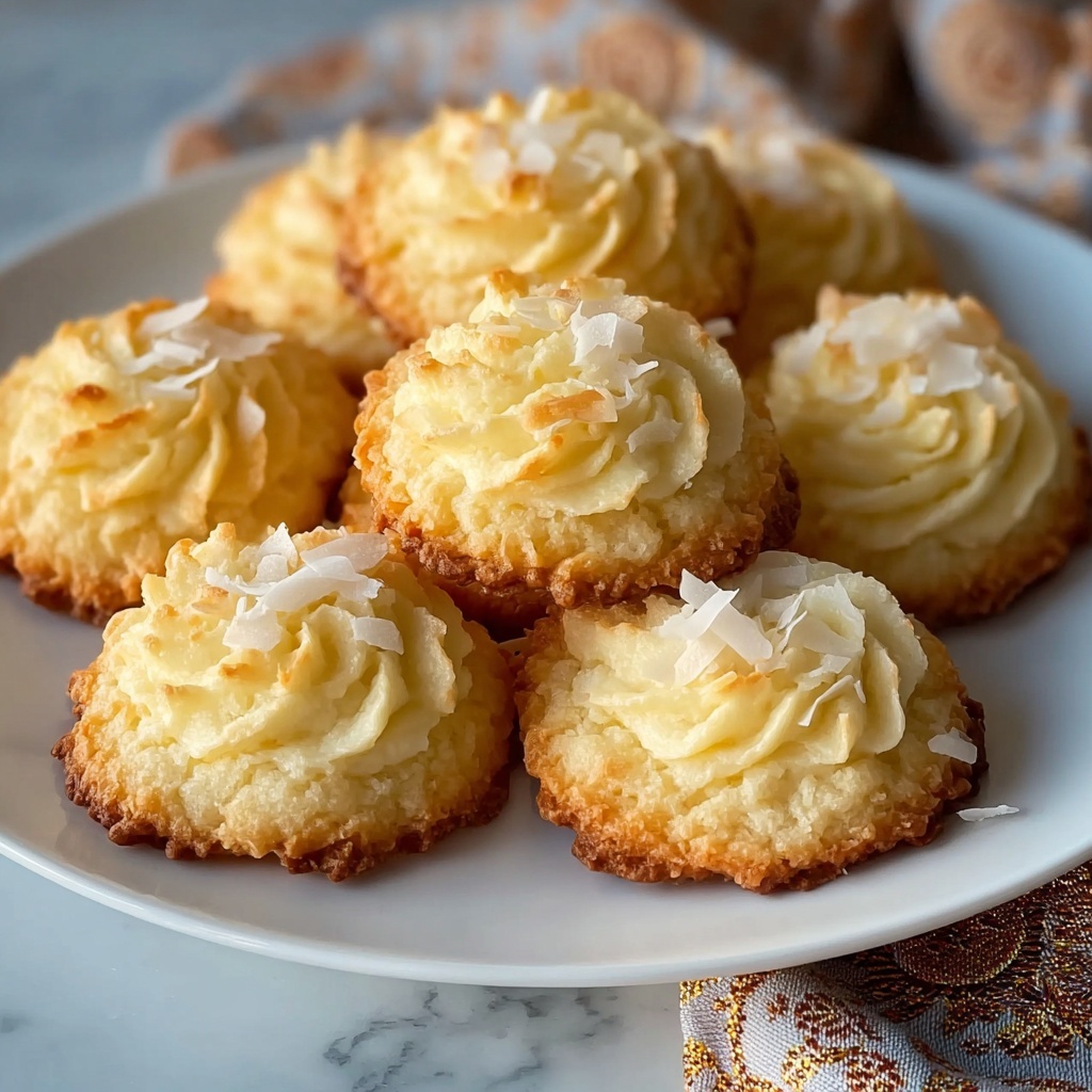 Milky Coconut Biscuits Recipe - Recipe Image