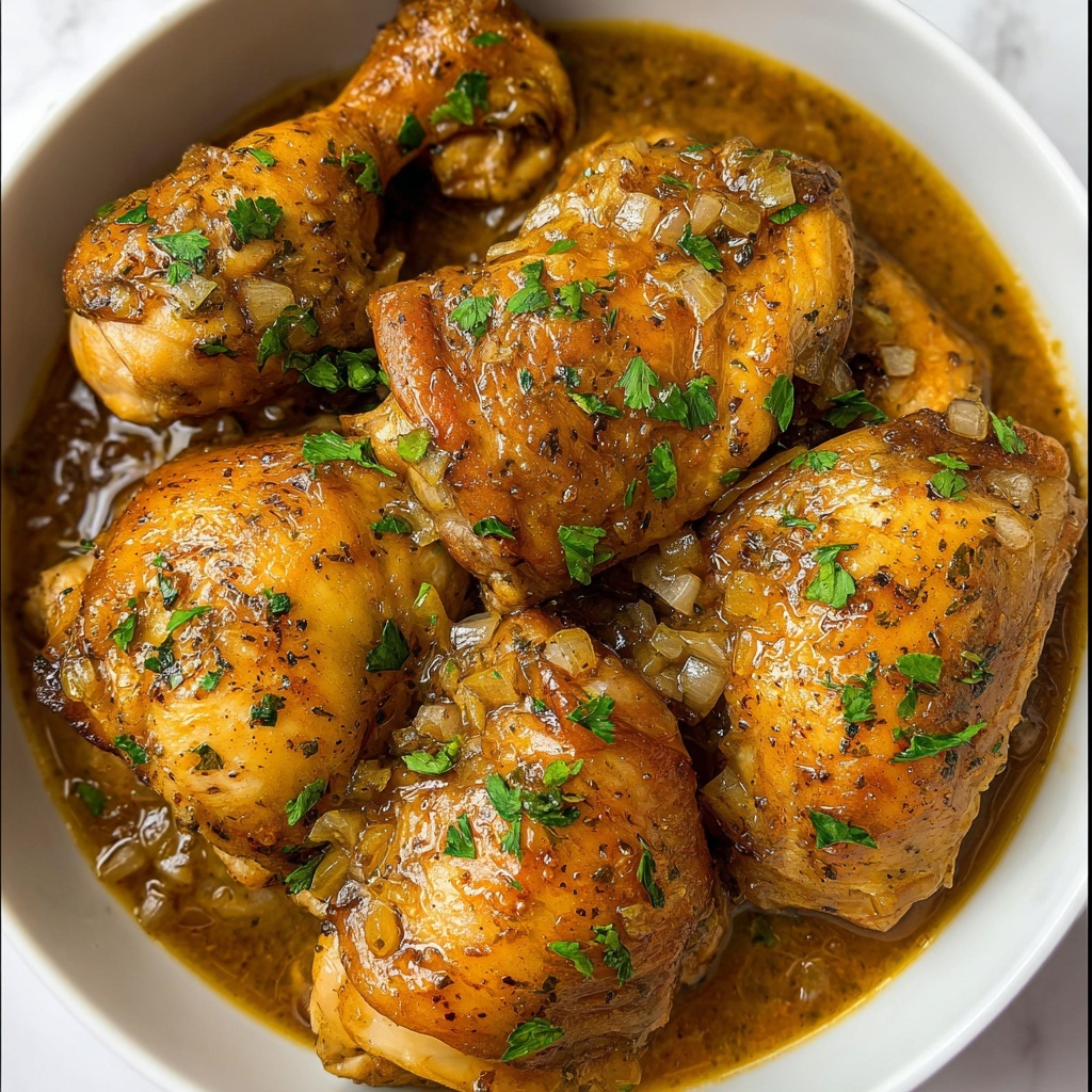 Instant Pot Lemon Butter Chicken Thighs Recipe - Recipe Image