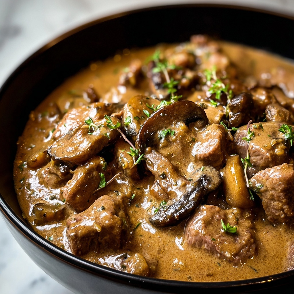 Slow Cooker Beef Stroganoff Recipe - Recipe Image