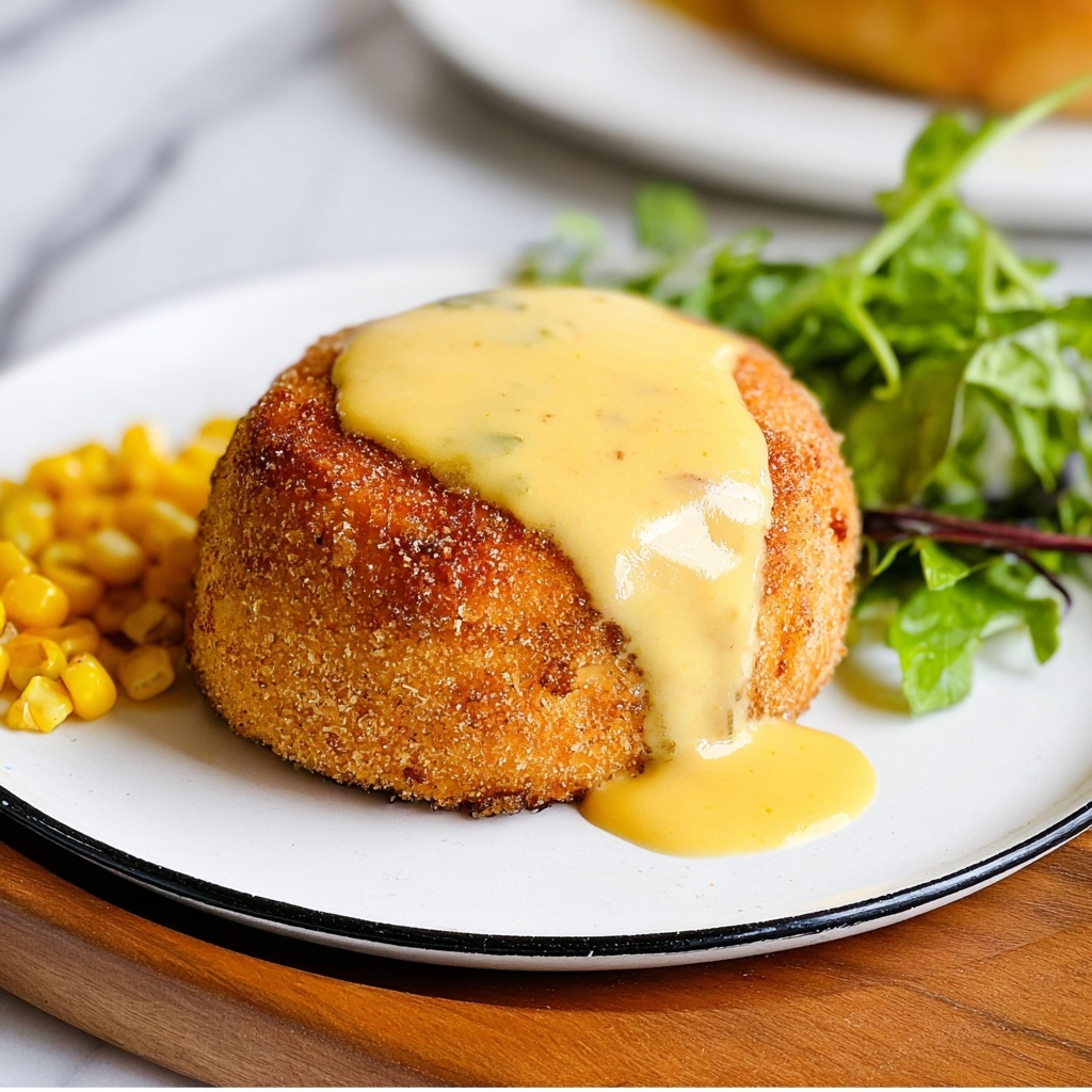 Chicken Pillows with Creamy Chicken Gravy Recipe - Recipe Image