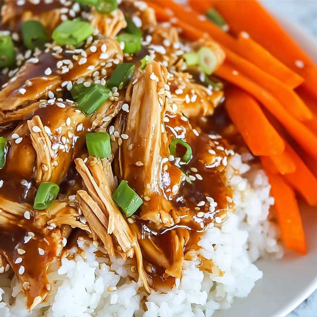 Savory Crock Pot Teriyaki Chicken for Effortless Family Dinners Recipe - Recipe Image