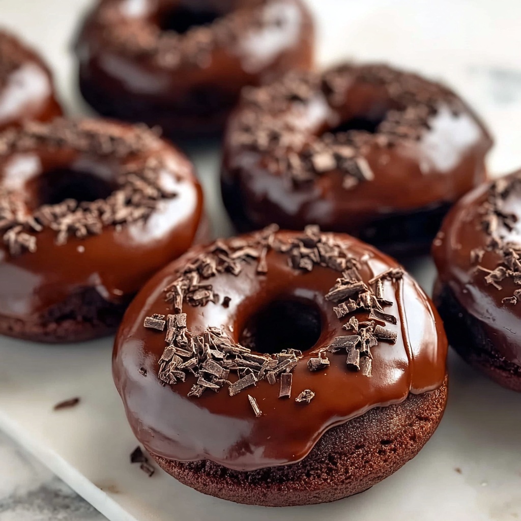 Irresistible Chocolate Cake Donuts Recipe - Recipe Image