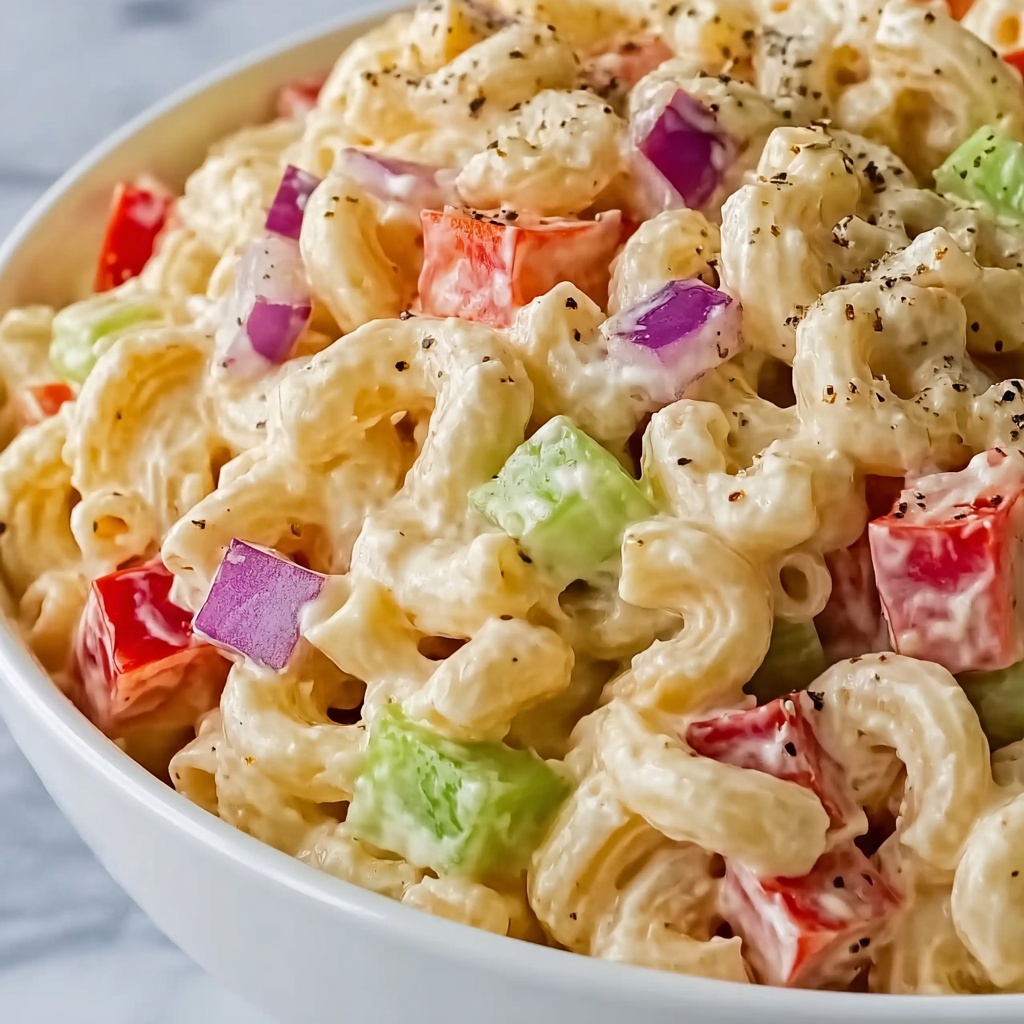 Ultimate Best Macaroni Salad Recipe for Summer Gatherings Recipe - Recipe Image