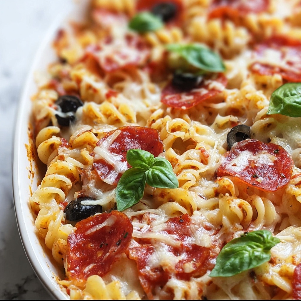 Pizza Pasta Salad Recipe - Recipe Image