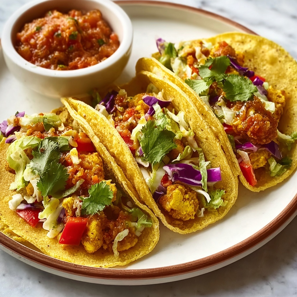 Salvadoran Stuffed Corn Tortillas with Cabbage Slaw Recipe - Recipe Image