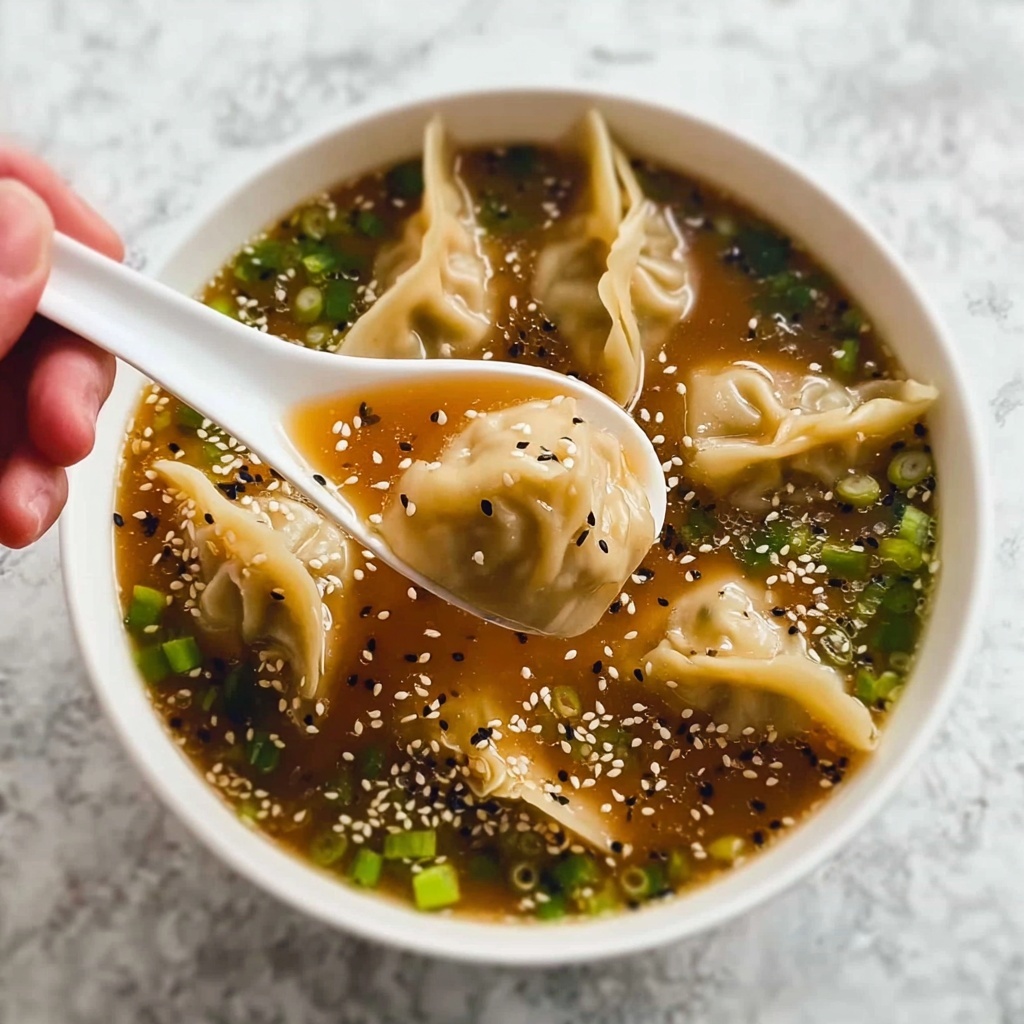 Instant Pot Spicy Dumpling Soup Recipe - Recipe Image