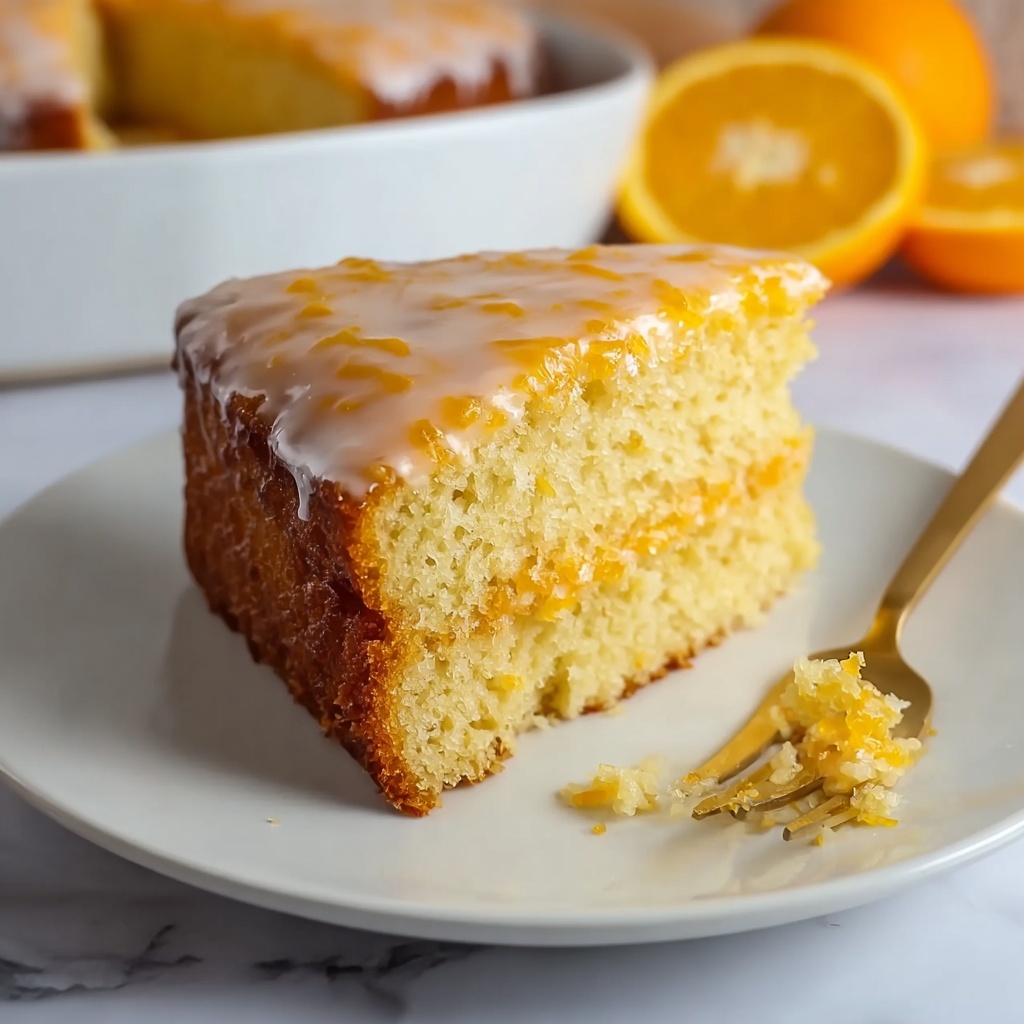 Orange Jello Cake Recipe - Recipe Image