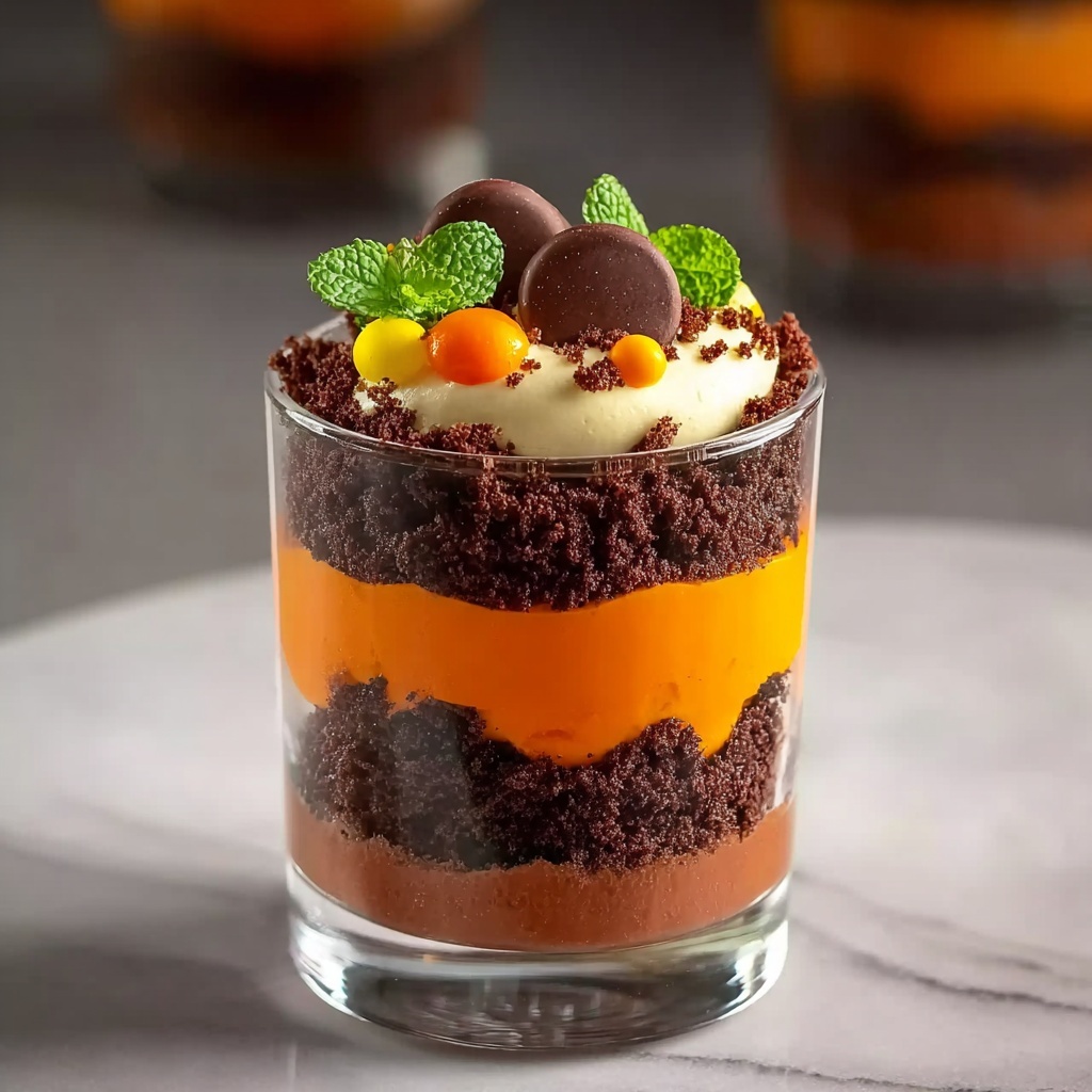 Pumpkin Patch Dirt Cups Recipe - Recipe Image