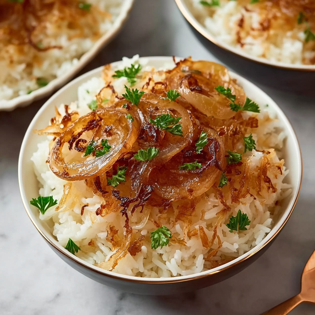 French Onion Soup Rice Recipe - Recipe Image