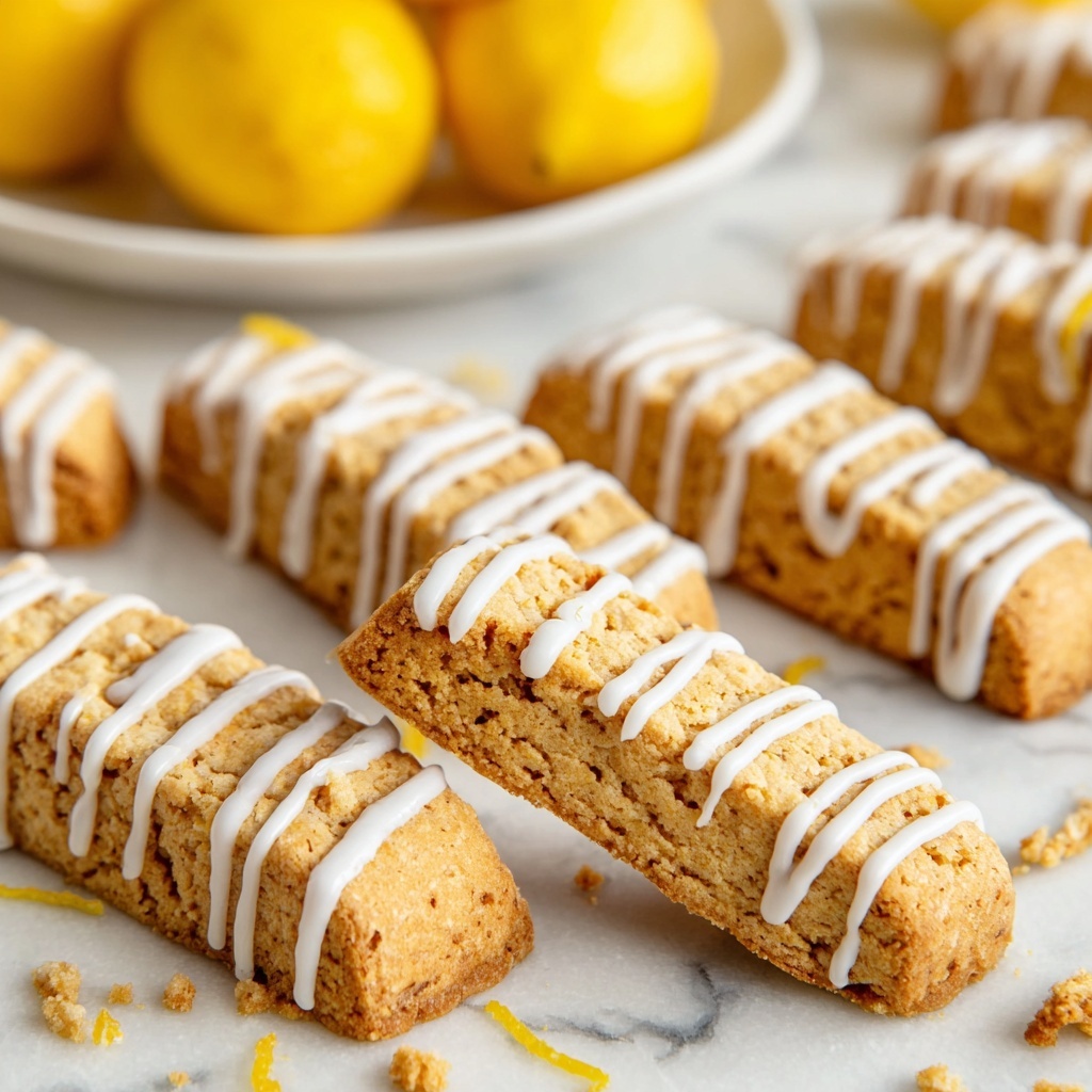 Vegan Limoncello Biscotti Recipe - Recipe Image