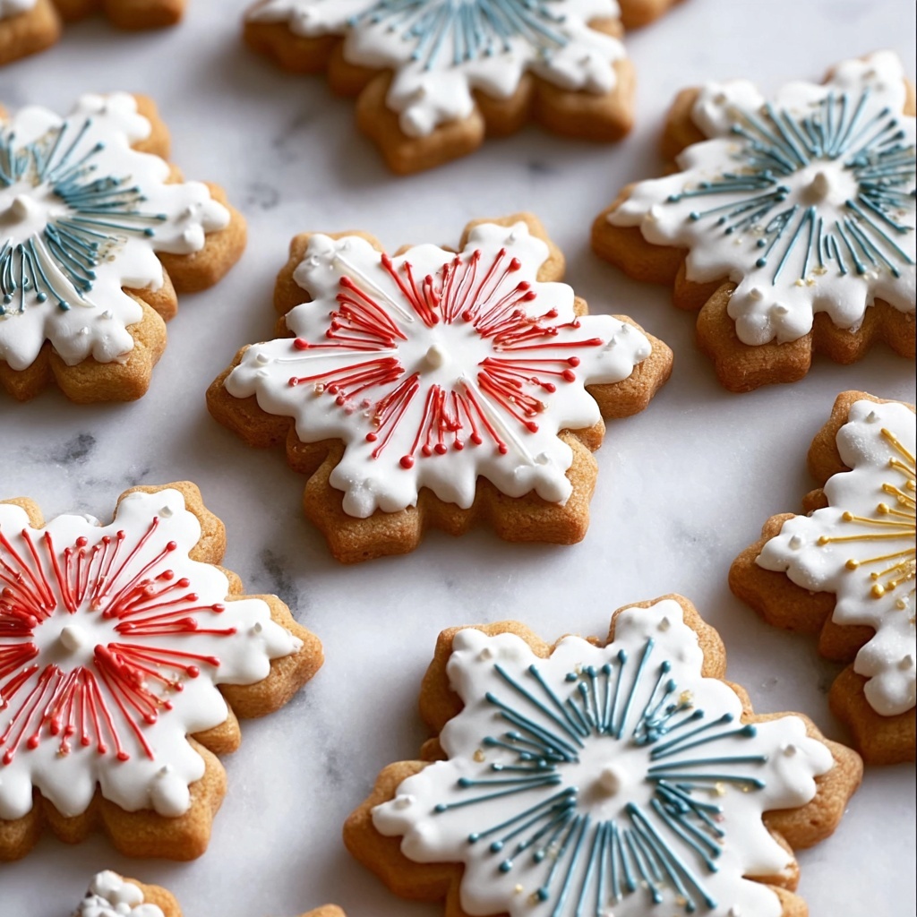 Firework Cookies Recipe - Recipe Image