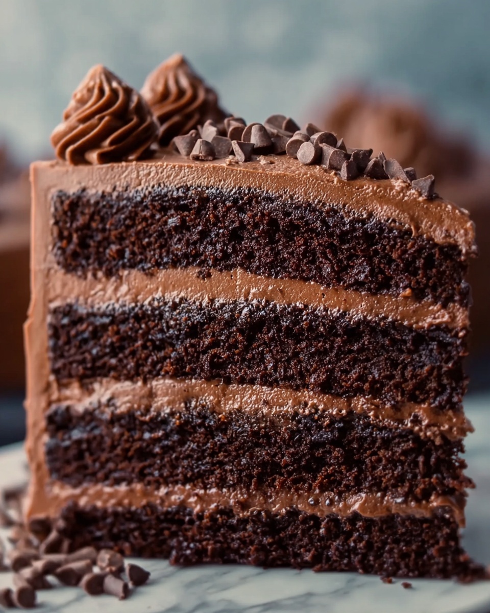 Double Chocolate Cake Recipe - Recipe Image