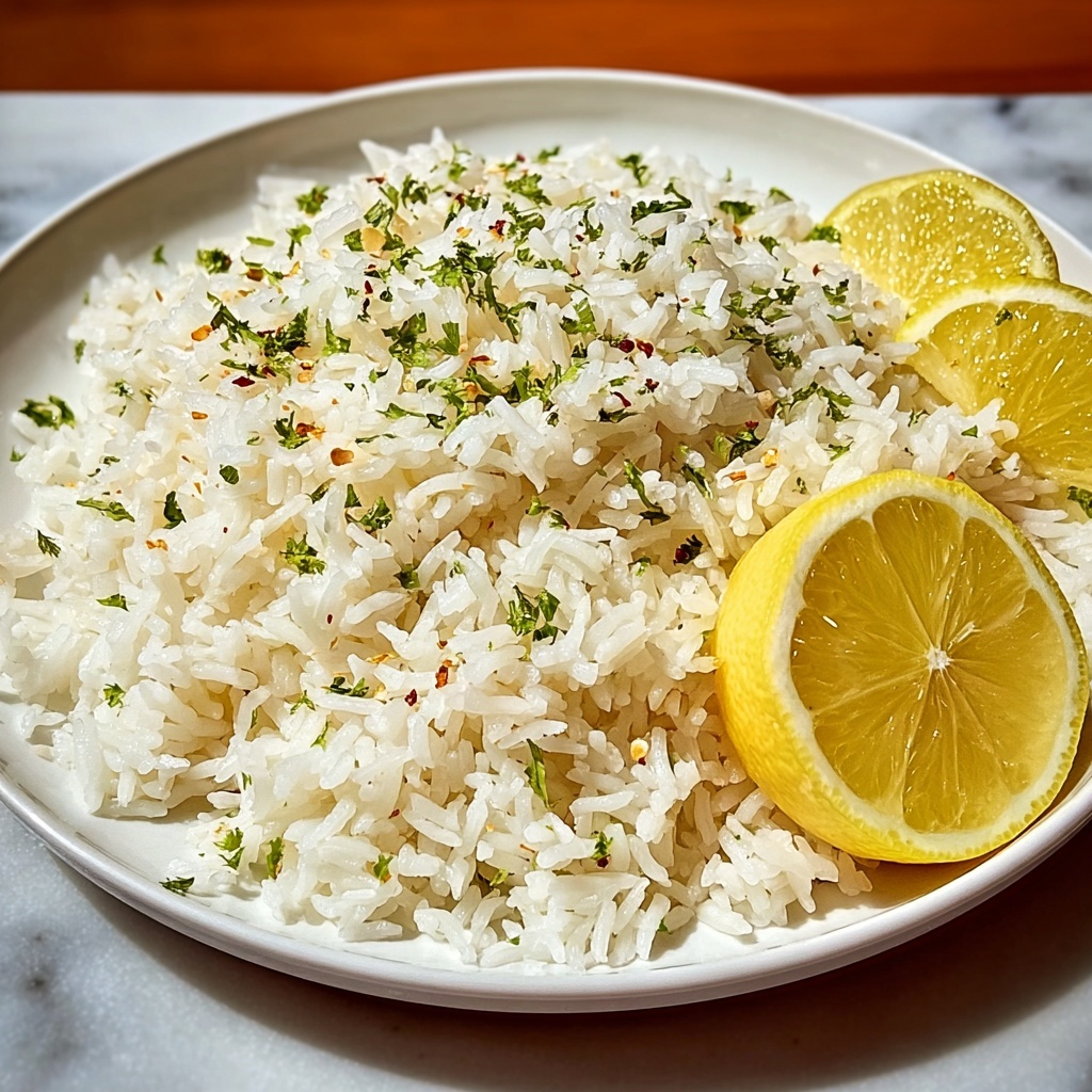 Easy Greek Lemon Rice Recipe - Recipe Image