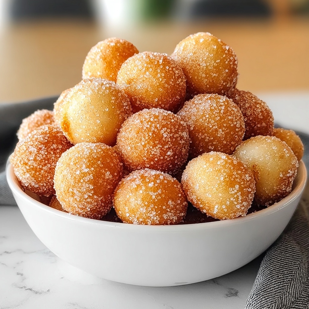 Churros Poppers - A Sweet and Crispy Treat Recipe - Recipe Image