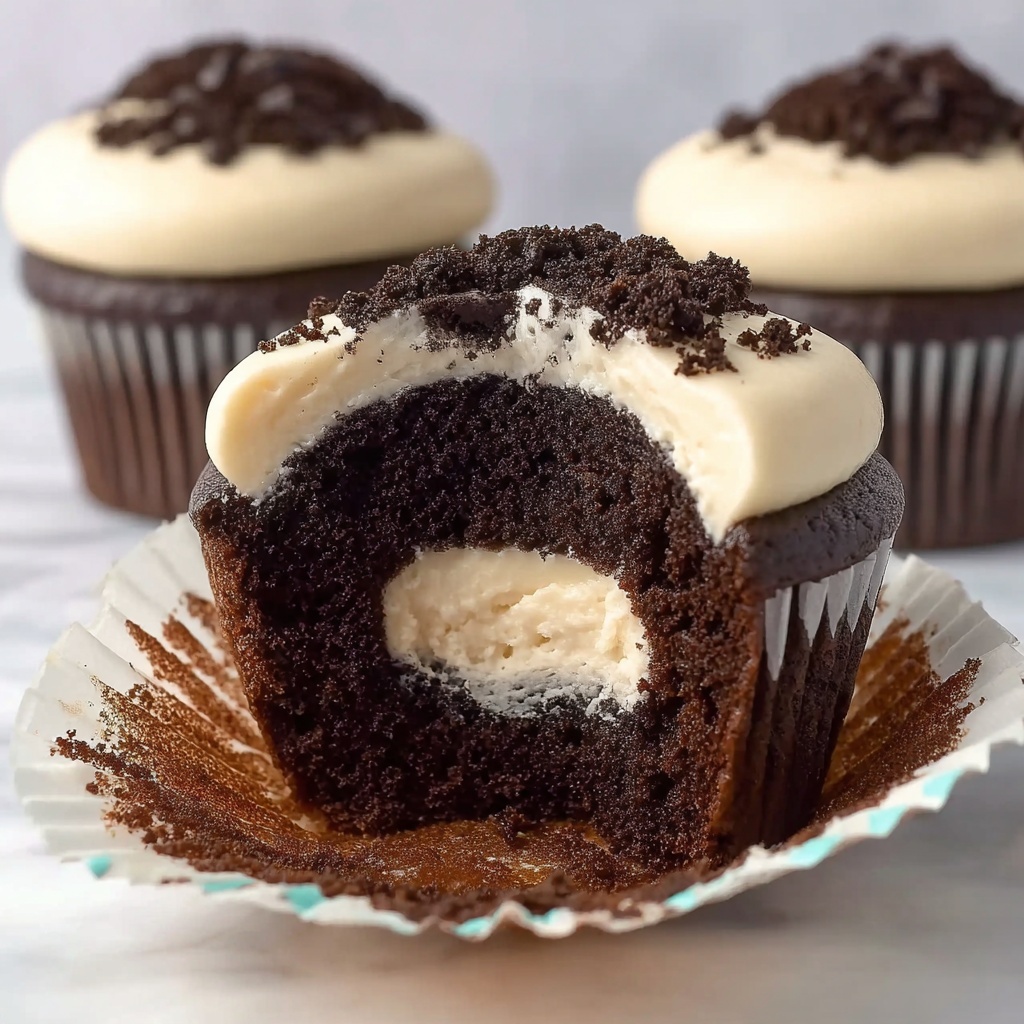 Creamy Chocolate Cupcakes Recipe - Recipe Image