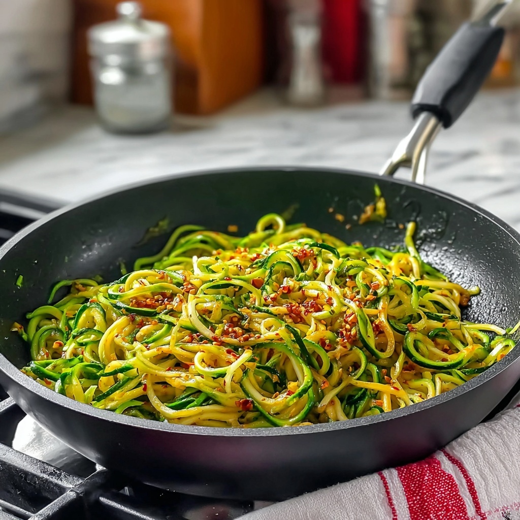 Zucchini Noodle Stir Fry Recipe - Recipe Image