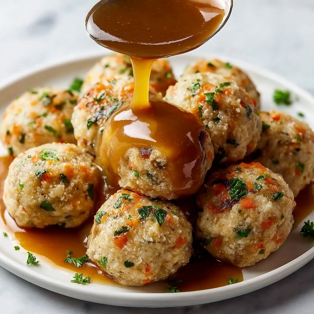 Turkey Stuffing Balls Recipe - Recipe Image