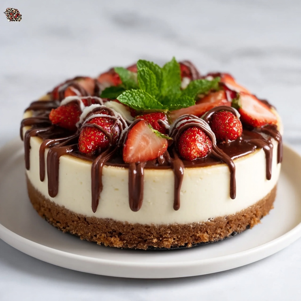 New York Cheesecake Made in Blender Recipe - Recipe Image