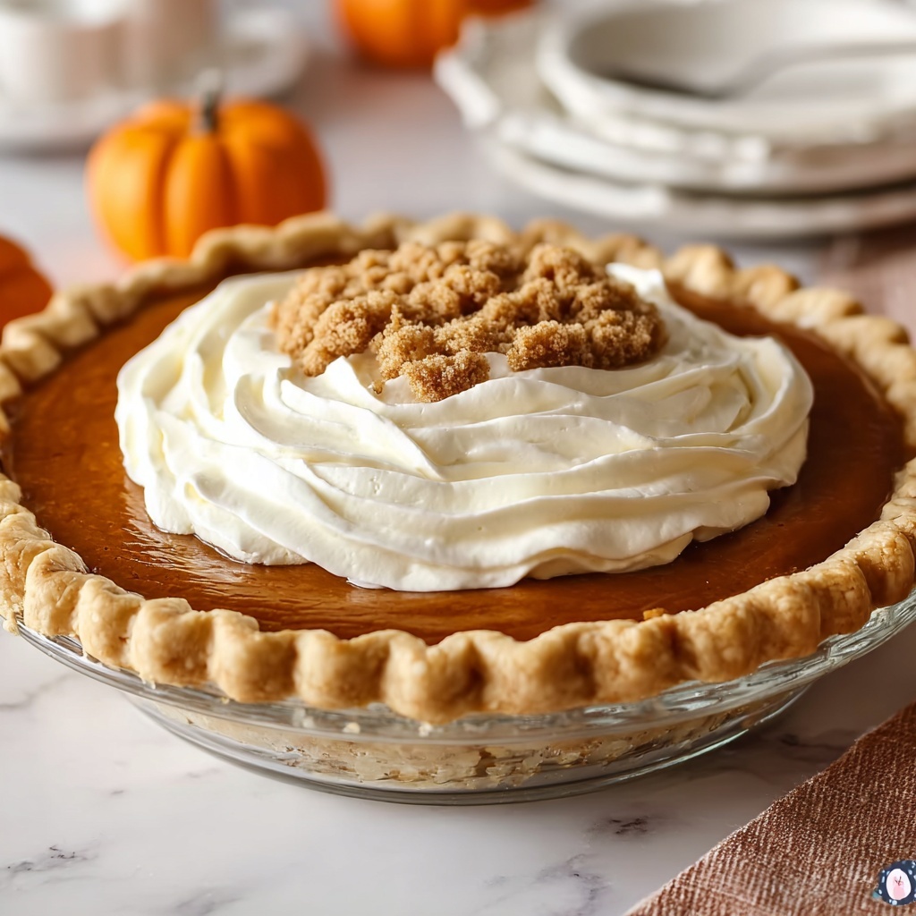 Milk Bar Pumpkin Pie with Laminated Cornmeal Crust, Salted Caramel, and Pumpkin Ganache Recipe - Recipe Image