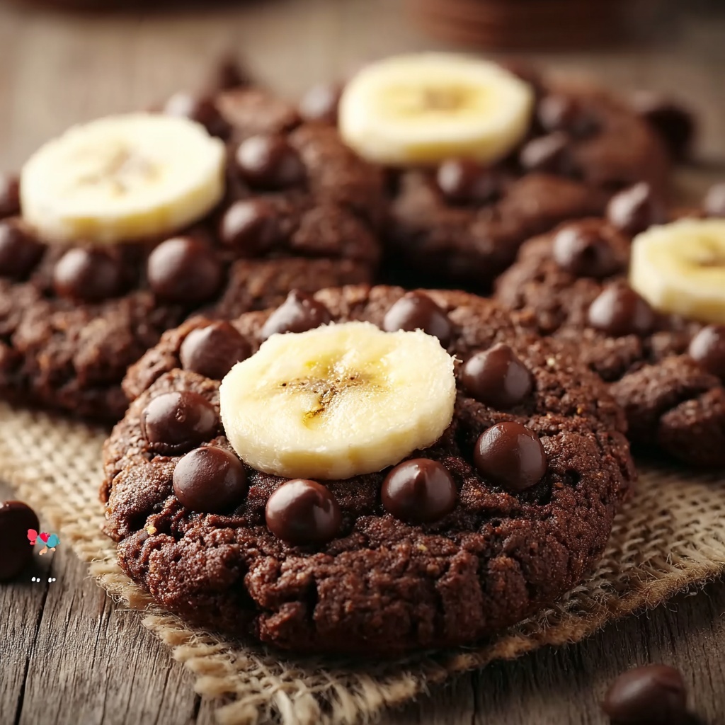Banana Brownie Mix Cookies Recipe - Recipe Image