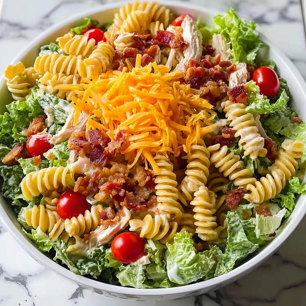 Chicken Club Pasta Salad: 5 Simple Steps to Delightful Fun Recipe - Recipe Image