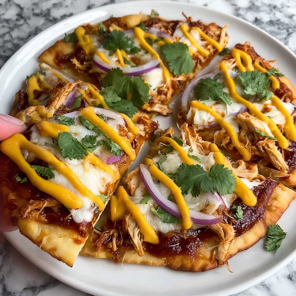 BBQ Chicken Flatbread Pizza: 7 Irresistible Flavor Boosts Recipe - Recipe Image