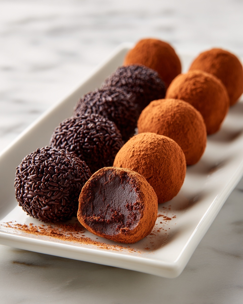 Easy Brownie Truffles Recipe - Recipe Image