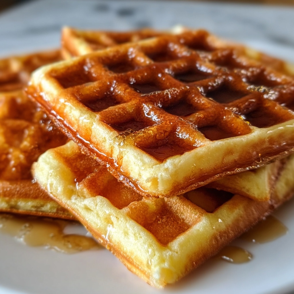 Buttermilk Waffles Recipe - Recipe Image
