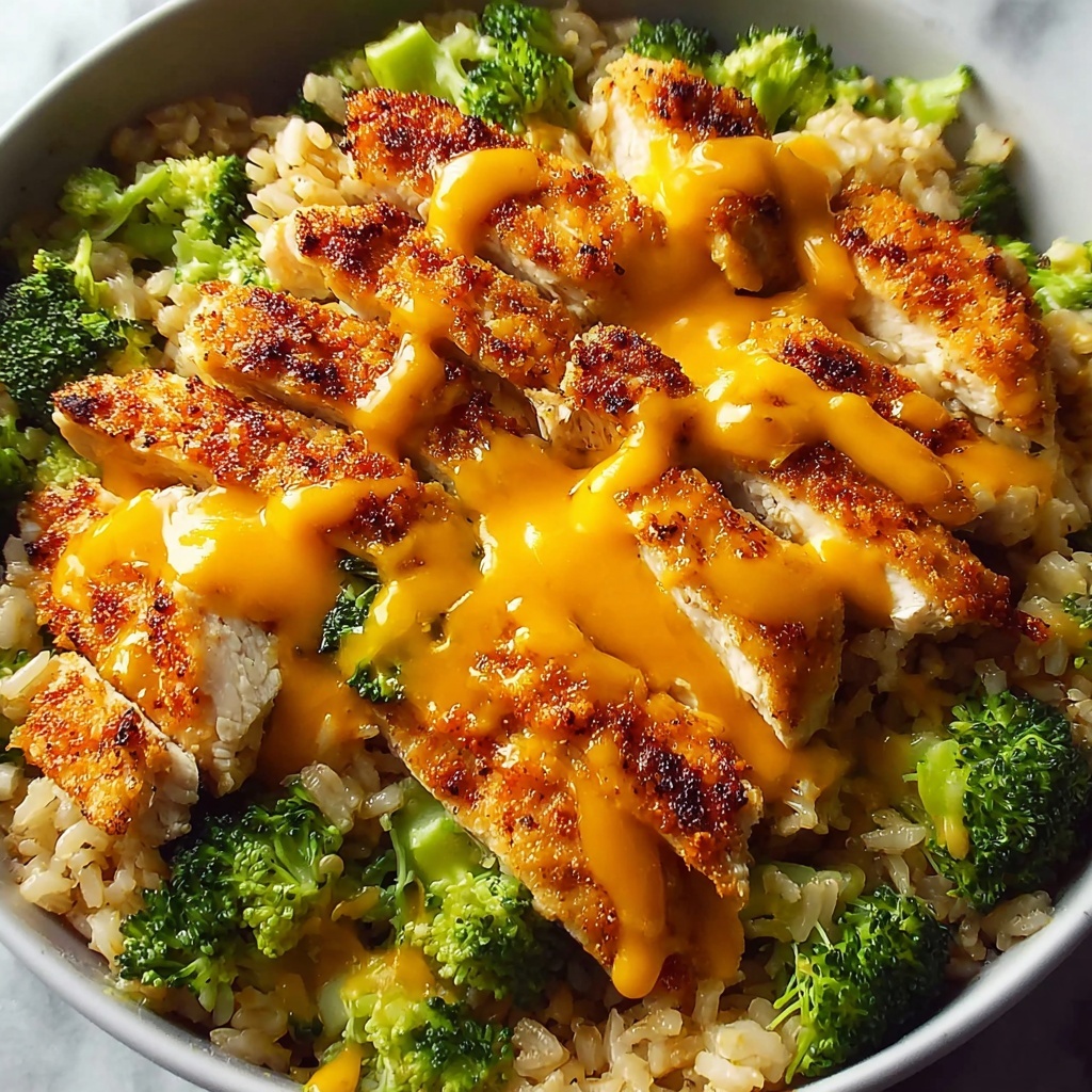 One-Pan Cheesy Chicken Broccoli Rice Recipe - Recipe Image