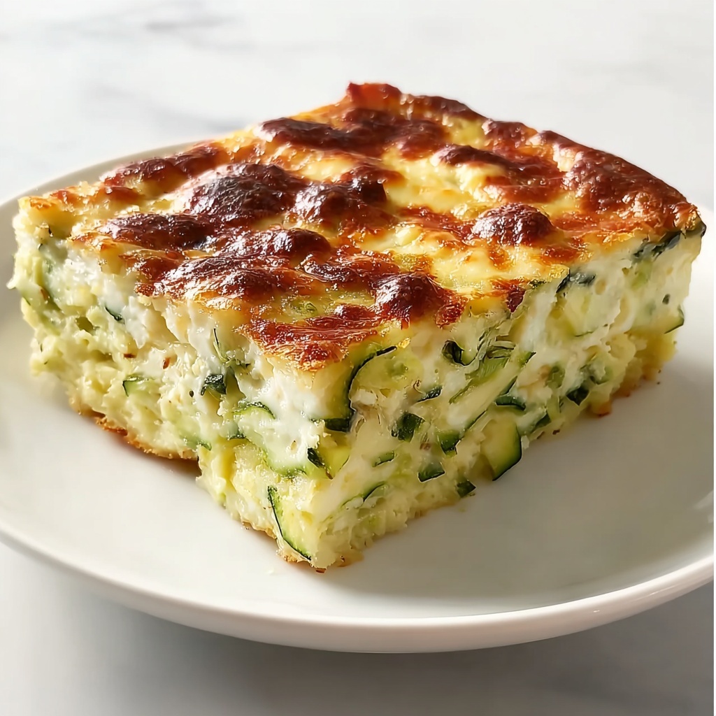 Zucchini Egg Breakfast Bake Recipe - Recipe Image