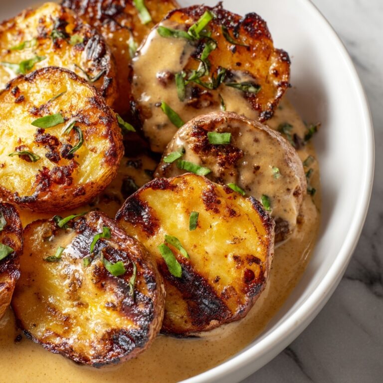 Creamy Garlic Parmesan Potatoes Recipe