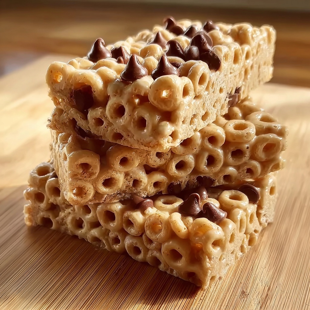 Peanut Butter Cheerios Bars Recipe - Recipe Image