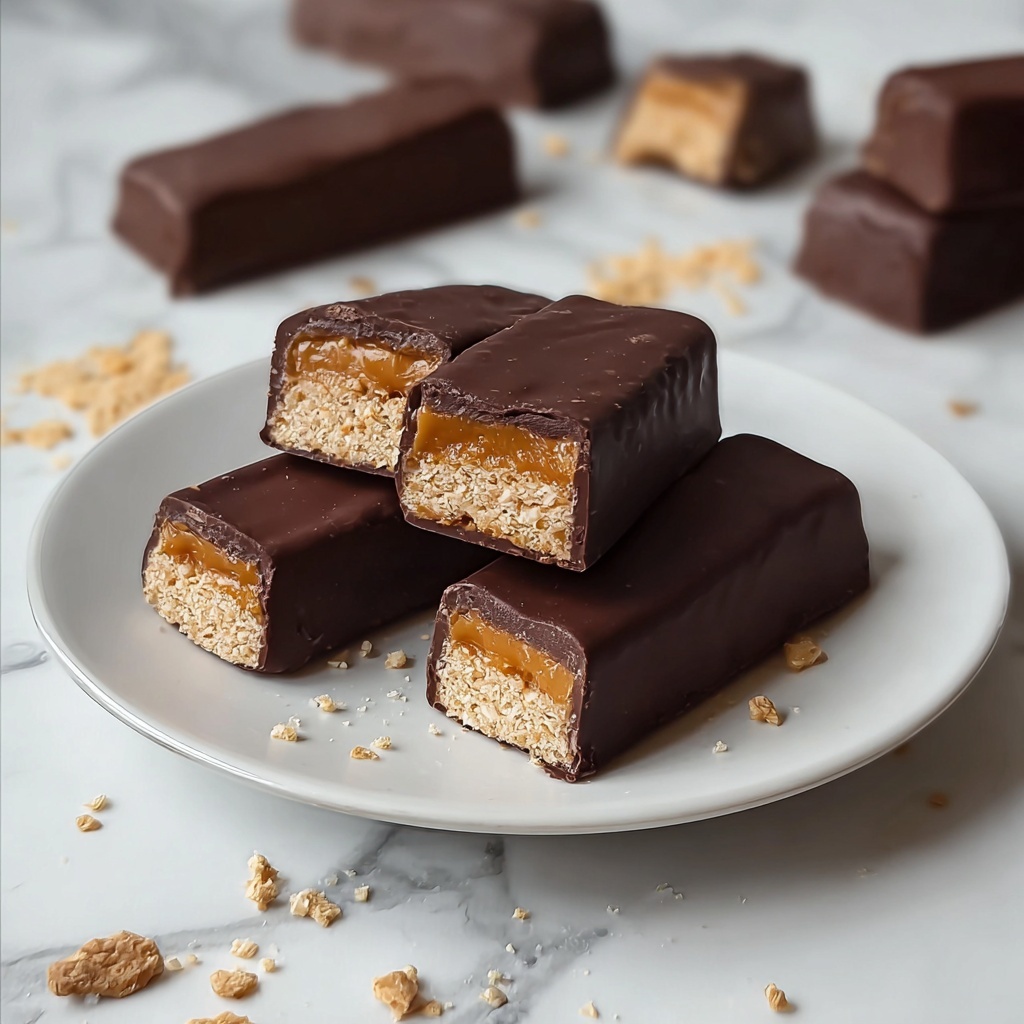 Healthy Twix Bars: Guilt-Free Indulgence Recipe - Recipe Image