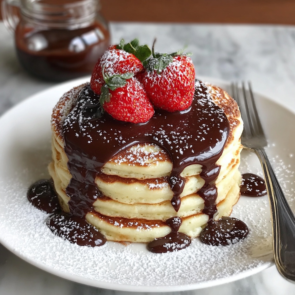 Decadent Boston Cream Pie Pancakes Recipe - Recipe Image