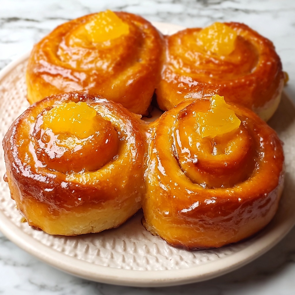 Irresistible Orange Pineapple Sweet Rolls for a Bright Morning Recipe - Recipe Image