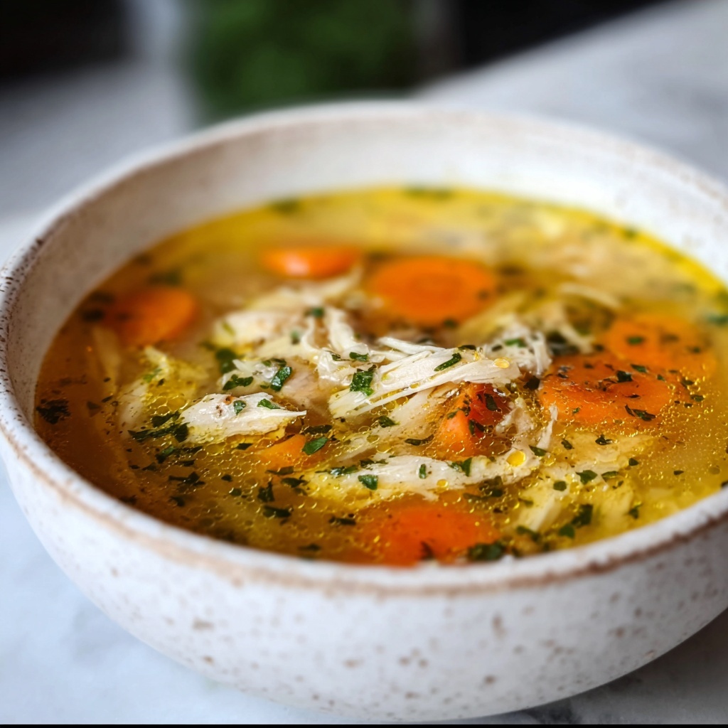 Instant Pot Chicken Soup From Scratch - Comfort in a Bowl Recipe - Recipe Image