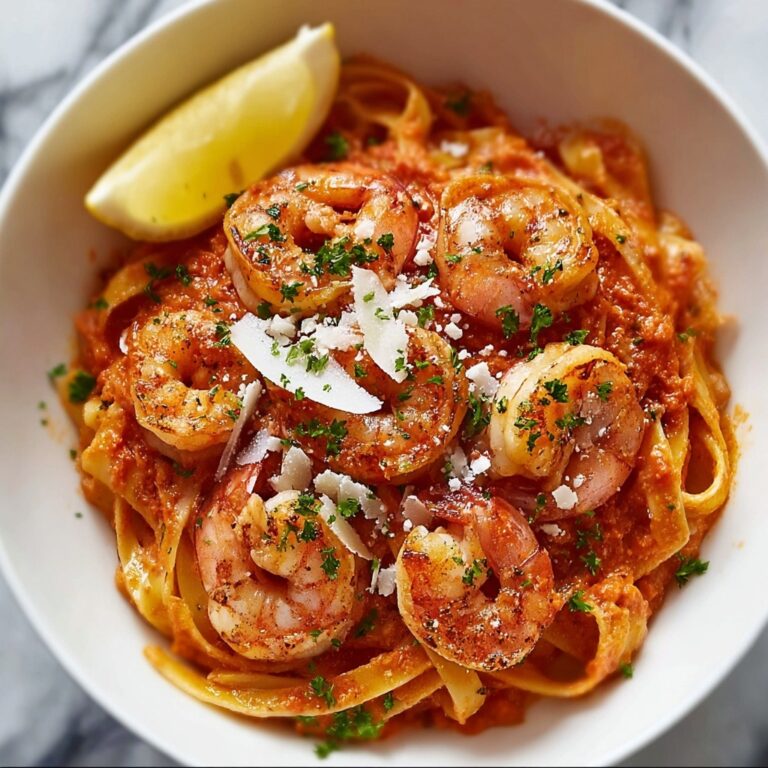 Garlicky Calabrian Chili Pasta with Shrimp Recipe