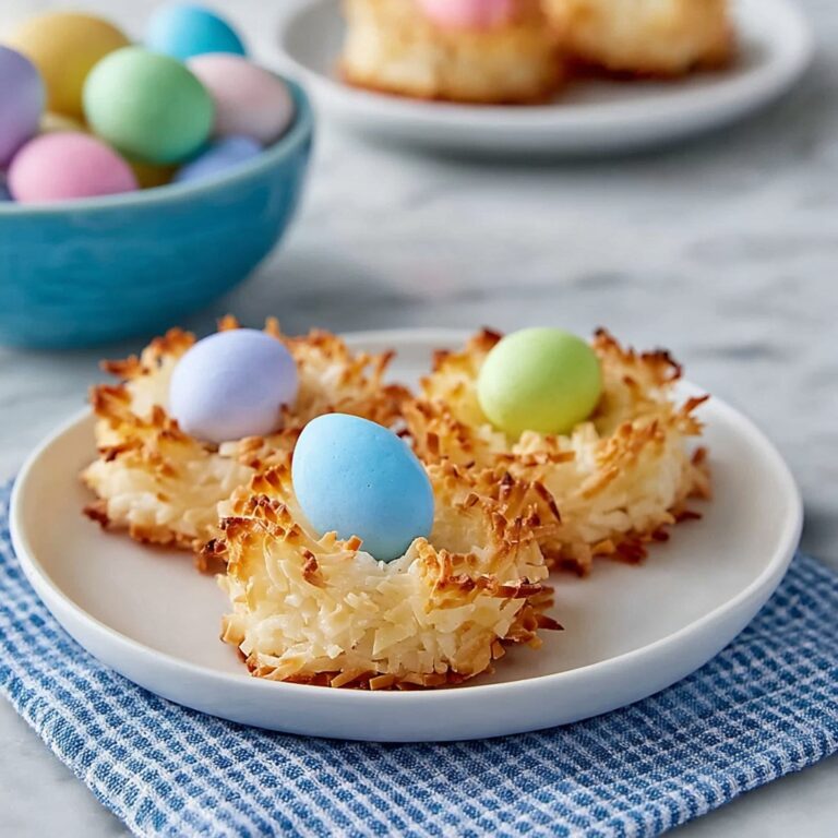 Coconut Macaroons Easter Birds’ Nests Recipe