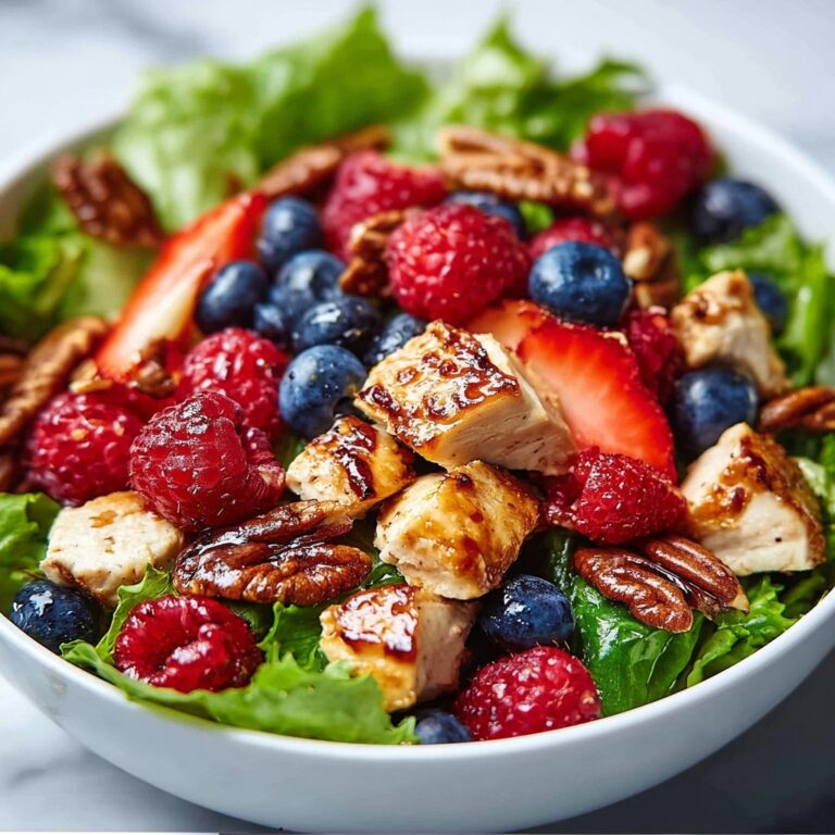 Berry Chicken Salad with Poppy Seed Dressing Recipe