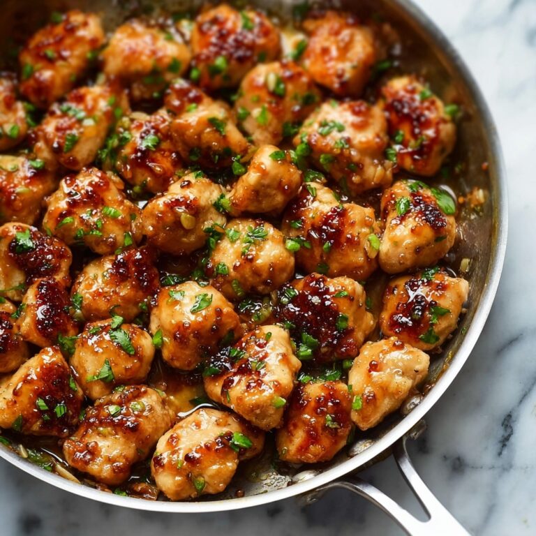 15-Minute Garlic Butter Chicken Bites Recipe